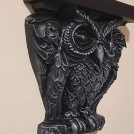 Owl shelf