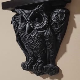Owl shelf