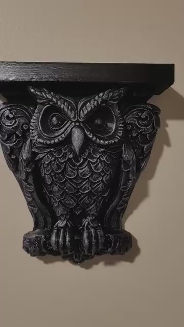 Owl shelf
